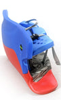 OBO | OBO HI REBOUND Legguards Red Wing/Yellow | HI REBOUND Legguards Red Wing/Yellow - Medium / Red Wing/Yellow | Total Hockey