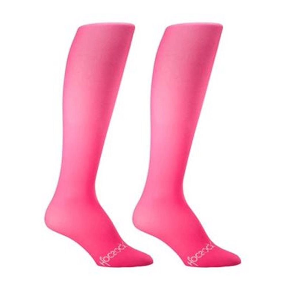 Fuschia Rose Performance Liner Sport Socks