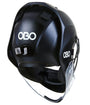 OBO | OBO ABS Helmet Black with Throat Guard | ABS Helmet Black with Throat Guard - Black / Small | Total Hockey