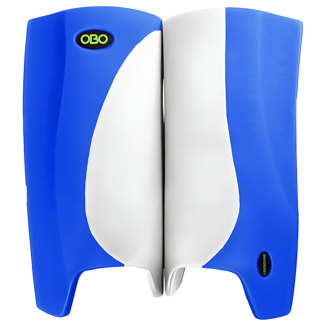 OBO HI REBOUND Legguards Blue Wing/White Goalkeeping Legguards