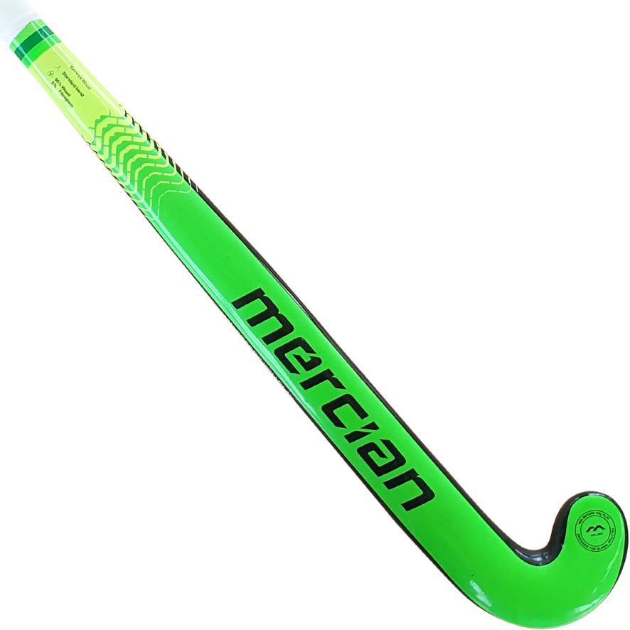 Mercian Hockey Genesis Wood Neon Green