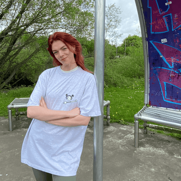 Redhead | Redhead 'Hockey Attitude' T-Shirt - Grey | 'Hockey Attitude' T-Shirt - Grey - XSmall | Total Hockey