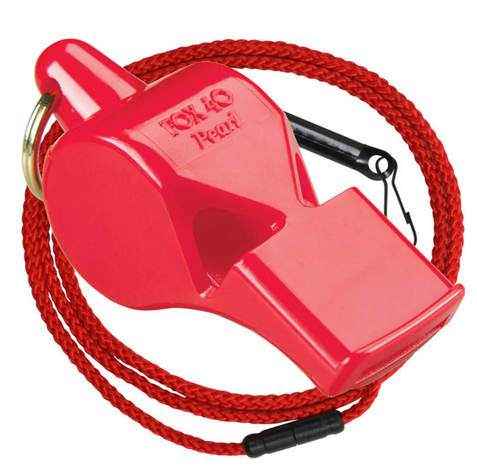 Fox40 Pearl Whistle With Wrist Lanyard