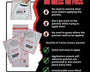 Trainer Armour | Trainer Armour Big Toe Hole Preventer Patches | Big Toe Hole Preventer Patches - One Pack / Black | Total Hockey