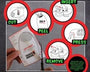 Trainer Armour | Trainer Armour Big Toe Hole Preventer Patches | Big Toe Hole Preventer Patches - One Pack / Black | Total Hockey
